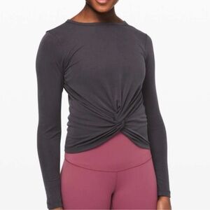 Lululemon Crescent Twist Long Sleeve